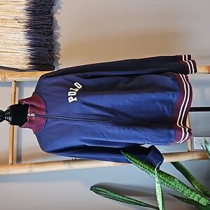 Vintage Polo Ralph Lauren Size XI Big Pony Full Zip Cotton Jacket